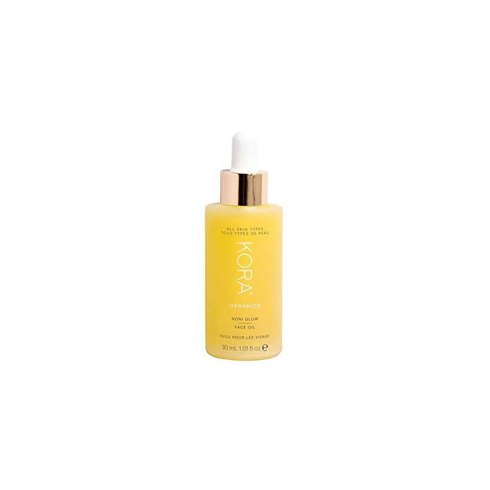 Kora Organics Noni Glow Face Oil 30 Ml - Bottle, Pure Radiance & Hydration Black
