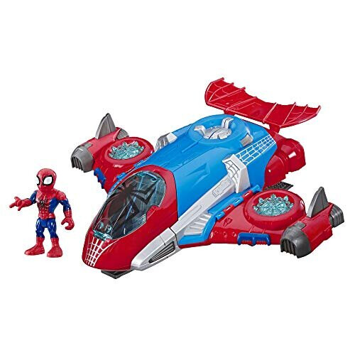 Super Hero Adventures Playskool Heroes Marvel Spider-Man Jetquarters