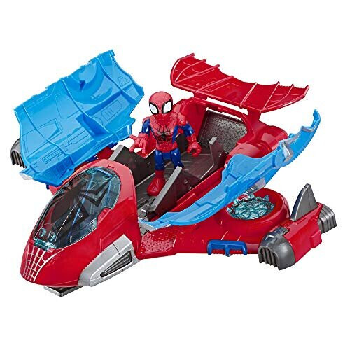 Super Hero Adventures Playskool Heroes Marvel Spider-Man Jetquarters 2