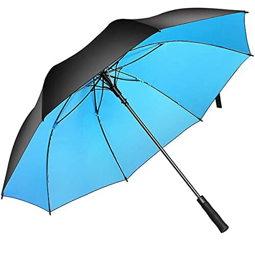 Superbison Automatic Open Golf Umbrella 62 inch Extra Large Oversize Strong Windproof Waterproof Umbrellas