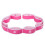 xingmo Kids Stretch Strap Stretch Band With Multi Loops Yoga Exercise Trainer Bands latin Band (Pink) 2