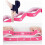 xingmo Kids Stretch Strap Stretch Band With Multi Loops Yoga Exercise Trainer Bands latin Band (Pink) 5