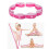xingmo Kids Stretch Strap Stretch Band With Multi Loops Yoga Exercise Trainer Bands latin Band (Pink) 1