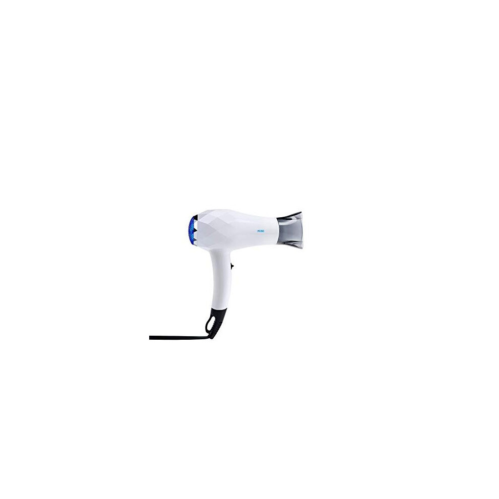InStyler Ceramic & Lightweight MINI Ionic Blow Dryer | Professional Styling on the Go | Reduce Fizz & Straighten Hair | Travel Size | Dual Voltage |