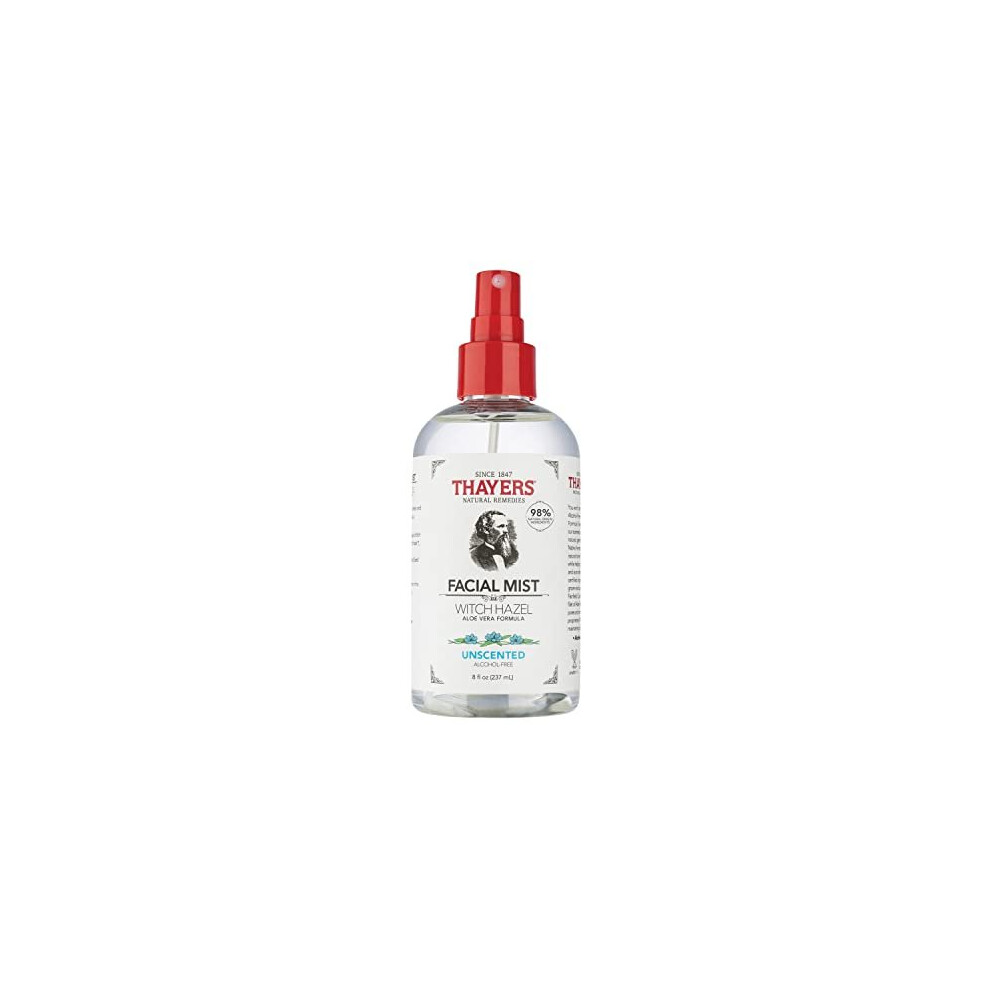 Thayers Alcohol-Free Unscented Witch Hazel Facial Mist Toner - 8 oz