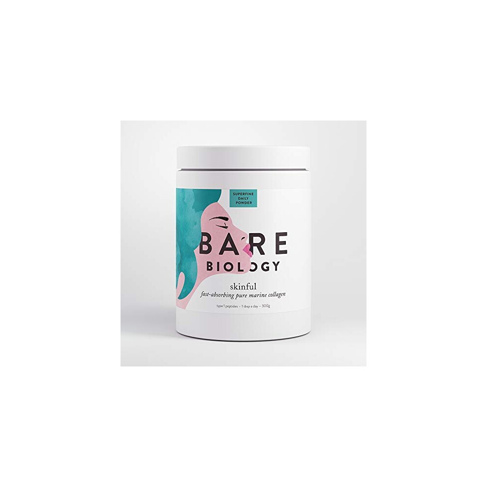 Bare Biology Skinful Pure Marine Collagen Powder 300G - Image 2