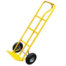 600LB Heavy Duty Sack Truck Industrial Hand Trolley with Pneumatic TYRE Wheel