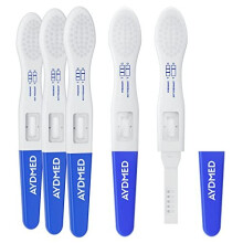 5 x Aydmed Professional Ultra Early Pregnancy Test Dip Cards | Ultra-Sensitive Urine Pregnancy Tests | >99% Accuracy | Test Six Days Before Missed