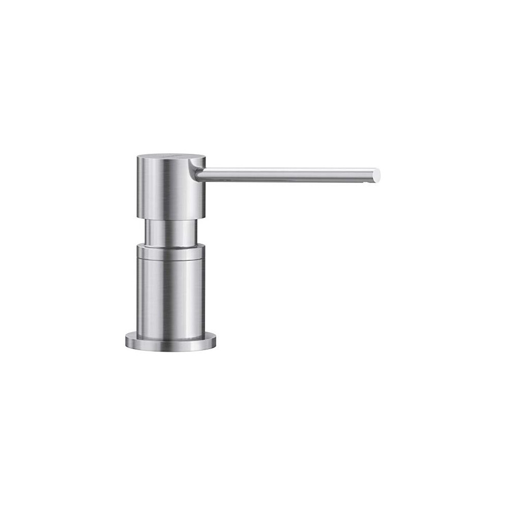 Blanco 525809 Lato UltraResist - Steel Dishwashing Liquid Dispenser UltraResist-steel-525809, Stainless Steel Finish, 314 mm