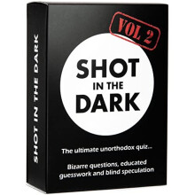Shot in the Dark Volume 2: The Ultimate Unorthodox Quiz Game | 2+ players | Fun Family Card Game for Adults & Kids | Party Games for Travel, Board