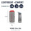 Colchoneta hinchable aislada Ether Light XT WR 2