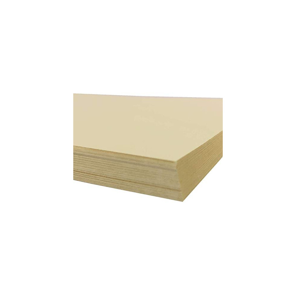 A4 Ivory Card Paper Printer - 160gsm 40 Sheets - Coloured Craft Card - Suitable for Craft, Printing, Copying, Photocopiers