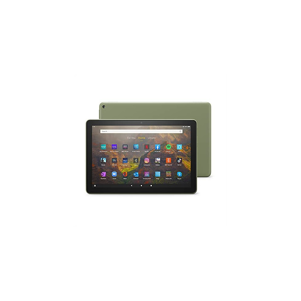 Amazon Fire Hd 10 Tablet | 10.1", 1080P Full Hd, 64 Gb, Olive - With Ads Green