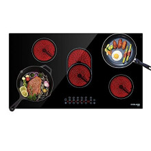 Gasland Chef CH90BF 90cm Built-in Ceramic Hob, 5 Zones Electric Cooktop 8500W