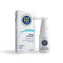Ear Pro - Natural Swimmers Ear Drops Spray Oil a Hygienic Ear Plugs Replacement that forms a Seal to prevent Trapped Water & Infection - Safe to Use
