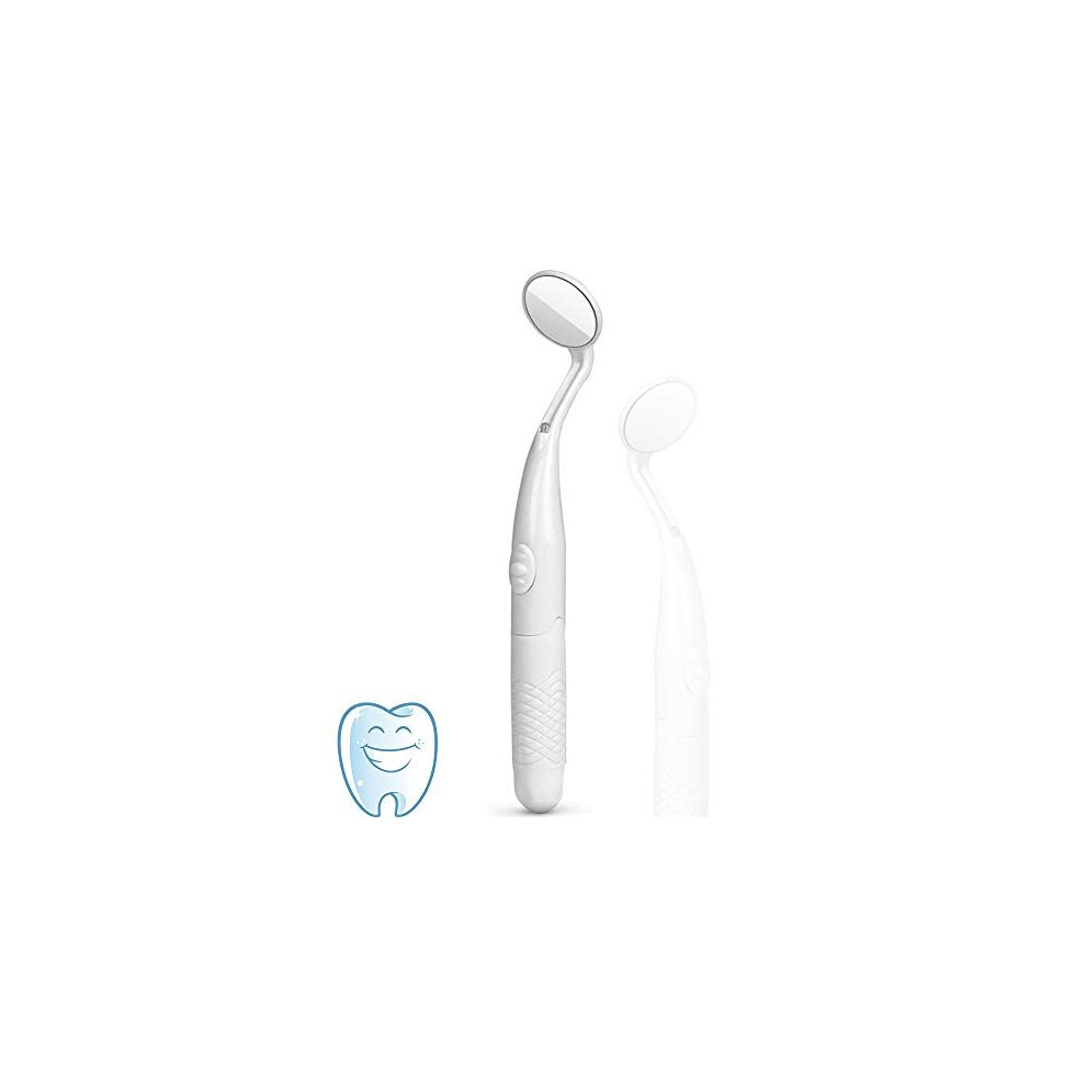 Ffresiss Light Dental Mirror With ,Teeth Inspection Led Mirror,Anti-Fog Mouth Mirror,Dentist Oral Care Tool