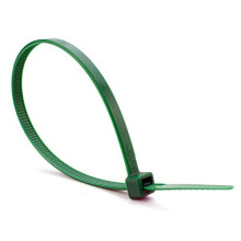 Nartel 100 Pack of Green Cable Ties - Premium Tie Wraps - High Quality Extra Strong Nylon Zip Ties (100mm x 2.5mm)