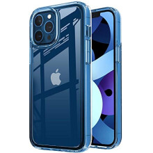 iSOUL Crystal Clear Designed for iPhone 12 Case/iPhone 12 Pro Case, Thin Slim Soft TPU Silicone Shockproof Phone Cover Case for iPhone 12/ iPhone 12