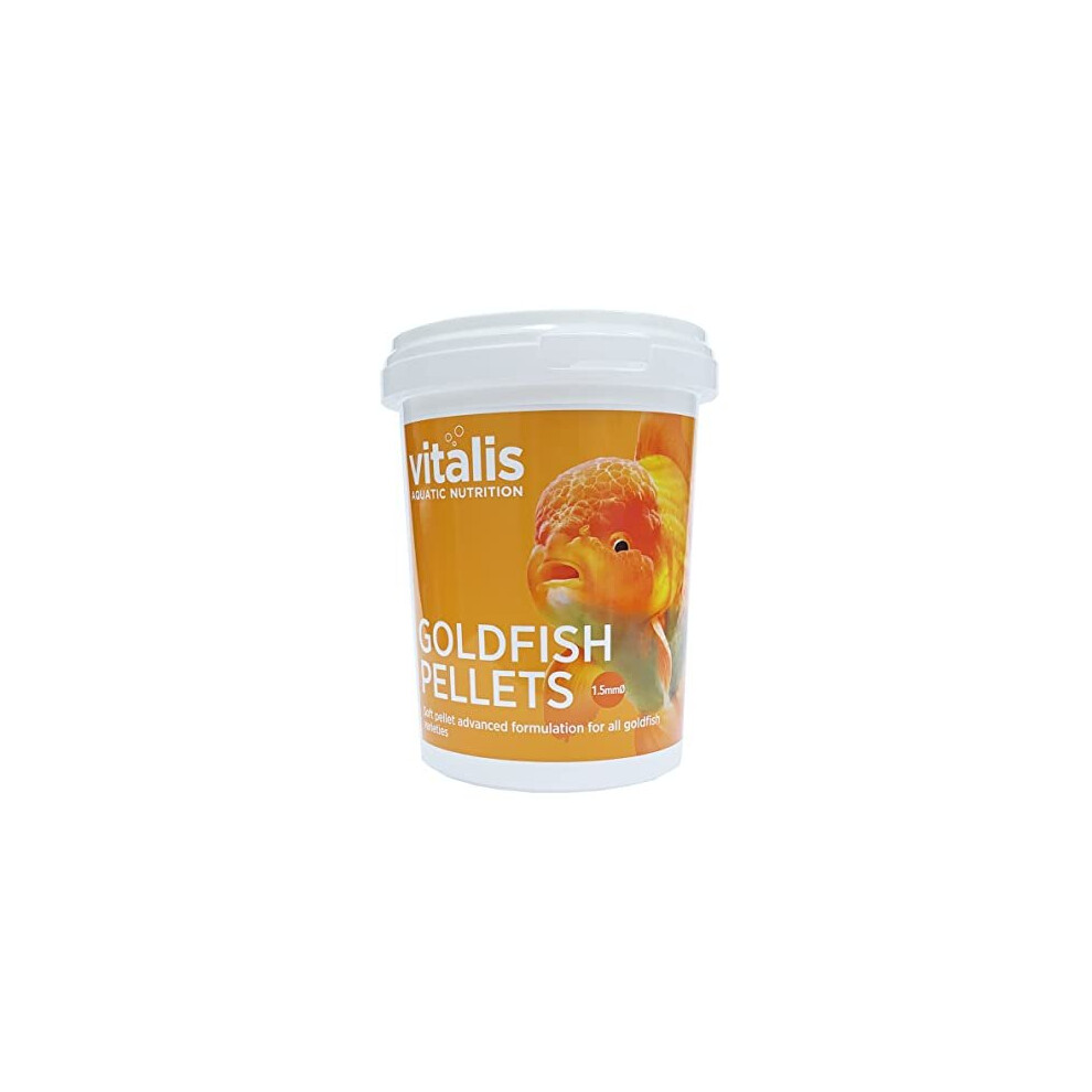 Vitalis Aquatic Nutrition Vitalis Goldfish Pellets (1.5Mm) 260G Fish Food