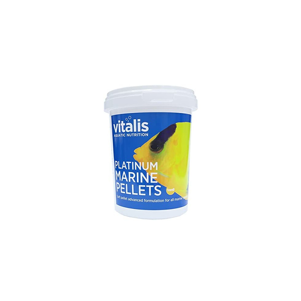 Vitalis Aquatic Nutrition Vitalis Platinum Marine Pellets Xs (1Mm) 260G Fish Food
