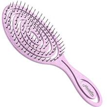 Ninabella Spazzola per capelli districante per donna e uomo - Non tira - Spazzole liscianti per capelli lisci e ricci - Spazzola per capelli dist