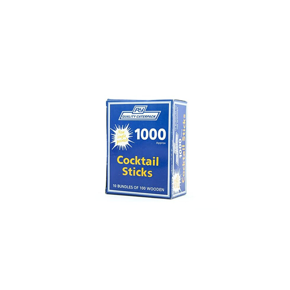 Caterpack Cocktail Sticks - 1000 Count,Package May Vary