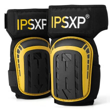 IPSXP Professional Knee Pads for Work,Heavy Duty Foam Padding,Comfortable Gel Cushion,with Strong Stretchable Straps, for Men, Women, Gardening,