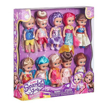 ZURU Sparkle Girlz A401 Little Friend Collection Set of 10
