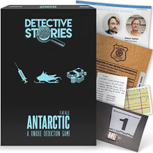 iDventure Detective Stories: Antarctic Fatale - Crime escape room game (1-6+ players) - Escape crime game for adults and teenagers - Cold case files