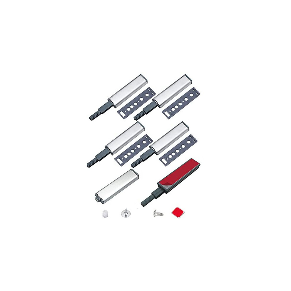 Push To Open Door Catches Jiayi 6 Pack Cupboard Magnetic Push Catch Latch Release For Kitchen Closet Door Closing Cabinet Push Open Touch Push Close 779880365416