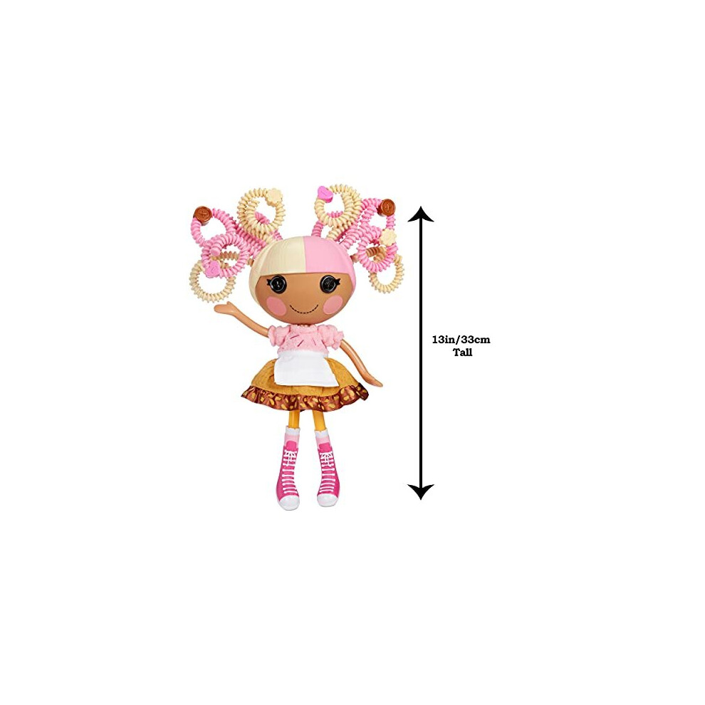 Lalaloopsy Silly Hair Doll Scoops Waffle Cone with Pet Cat Playset