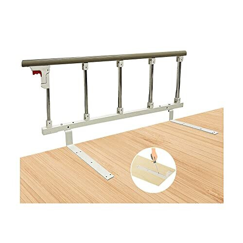 Bed Side Rails Guard for Elderly Adults Seniors Assist Rail Safety Bed