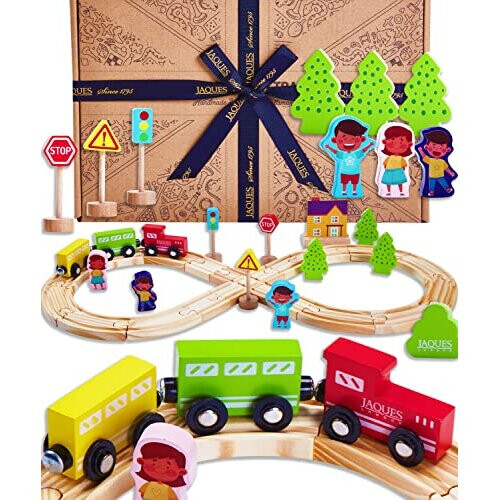 Jaques of London Wooden Train Set | Wooden Toys for 3 4 5 Year Olds ...