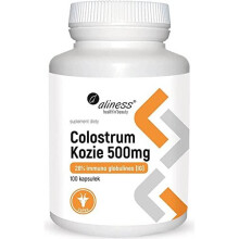 Aliness Colostrum Kozie IG 28% 500 mg 100 kapsułek