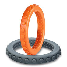 Baby Teething Rings Set, Seeway Biting Chew Bracelet Teether Toys for Sensory Needs,Perfect for Autism/SPD/ADHD/Oral Motor,Pain & Gum Soreness Relief,