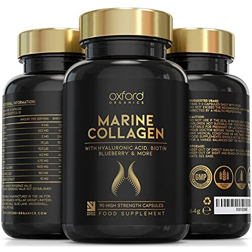 Advanced Marine Collagen Capsules 1735mg Superfood & Vitamin Boosted