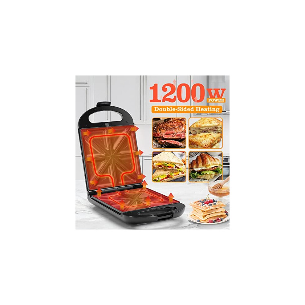 Taylor Swoden 10 In Panini Press Sandwich Maker, 1600W Electric