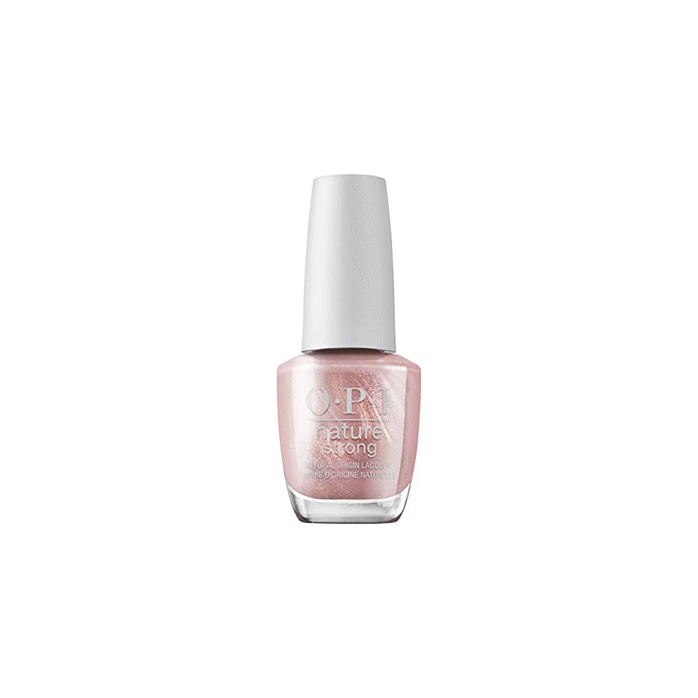 OPI Nature Strong Natural Origin Nail Polish, Intentions are Rose Gold 15ml