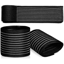 2 Pieces Elastic Wrist Support Wrap Breathable Wrist Brace Adjustable Hand Splint Compression Wrist Brace Sport Wrist Support Strap for Carpal Tunnel