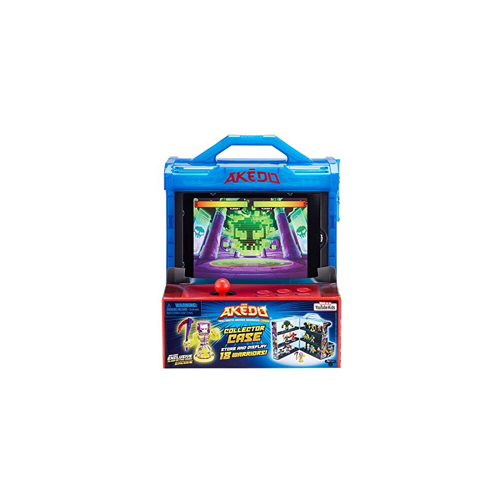 Akedo 14241 Ultimate Arcade Warriors Collector Case Mini Battling Action Figures Ready, Fight, Split Strike