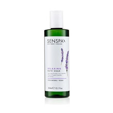 SenSpa Relaxing Lavender Bath Soak, Vegan Bubble Bath, 250ml