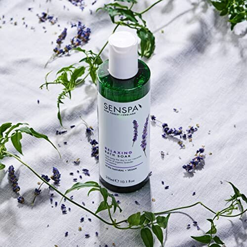 SenSpa Relaxing Lavender Bath Soak, Vegan Bubble Bath, 250ml 2