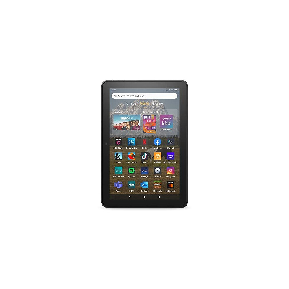 Amazon Fire Hd 8 Tablet 12Th Generation 32 Gb Hd 8-Inch Display With Ads - Black