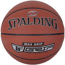 Spalding – Max Grip – Basketball ball - Size 7 - Basketball - Certified ball - Composite Basketball – Outdoor - Anti-slip – Excellent grip -