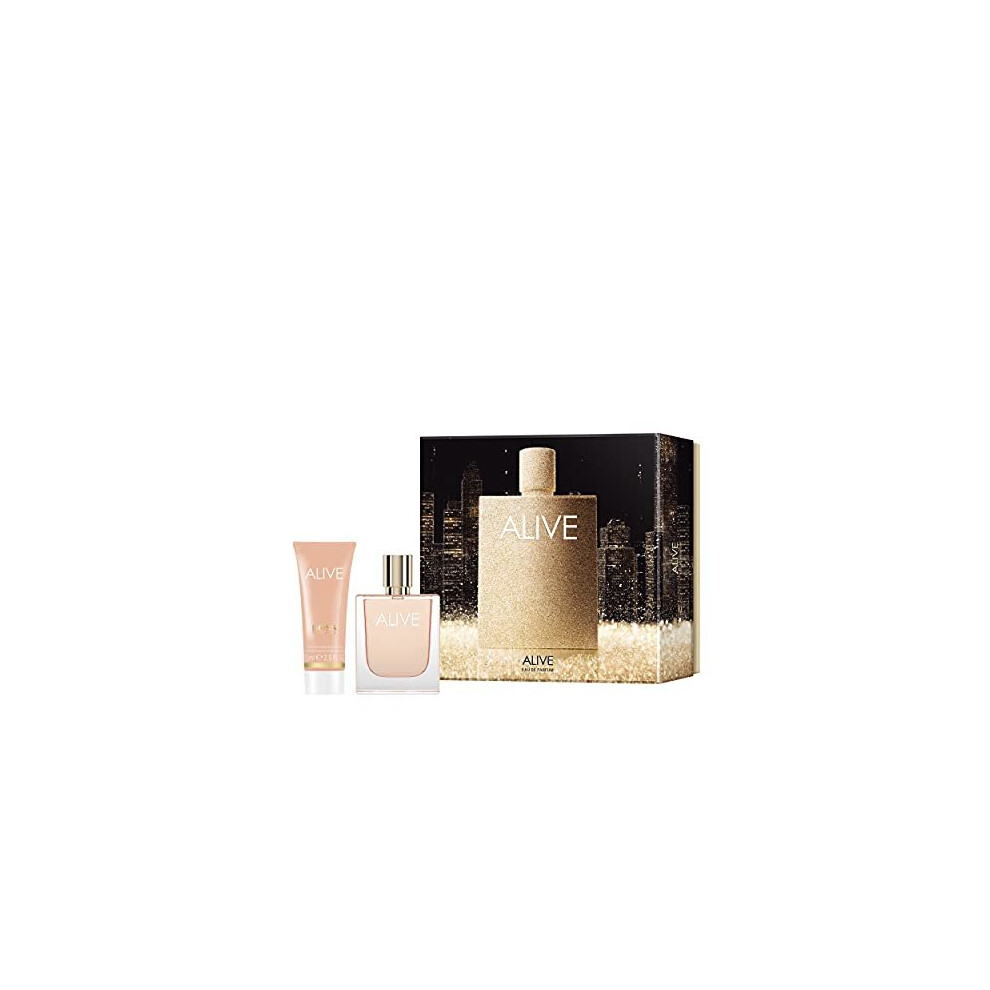 BOSS Alive For Her Eau de Parfum Giftset 50ml + Body Lotion 75ml