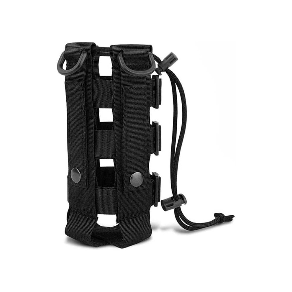 BUENTYA Tactical Water Bottle Pouch Molle Bottle Holder Waterproof Kettle Bag Holder Adjustable Webbing Water Bottle Bags Water Bottle Holder Bag with