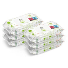 Mama Bear Fresh Lightly Fragranced Baby Wipes - Gentle Aloe & Chamomile Lotion, Dermatologist-Tested, pH-Balanced, for Sensitive Skin