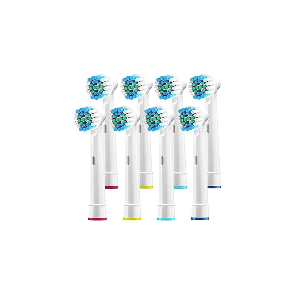 Replacement Toothbrush Heads for Oral B Braun, 8 Heads Professional Electric Toothbrush Heads, Brush Heads Refill Compatible with Oral-B (Pack of 8