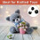 Safety Eyes for Crochet Toys,135pcs Doll Eyes and Noses,Craft Teddy Bear Eyes with Washer for Toy Making DIY Crafts(Black,6-12 mm) 4