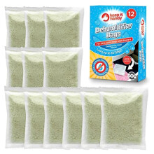 12pk Dehumidifier Bags | Moisture Absorbers for Home, Drawers, Wardrobe Dehumidifier Bags, Car Moisture Absorber | Damp Absorber Dehumidifier